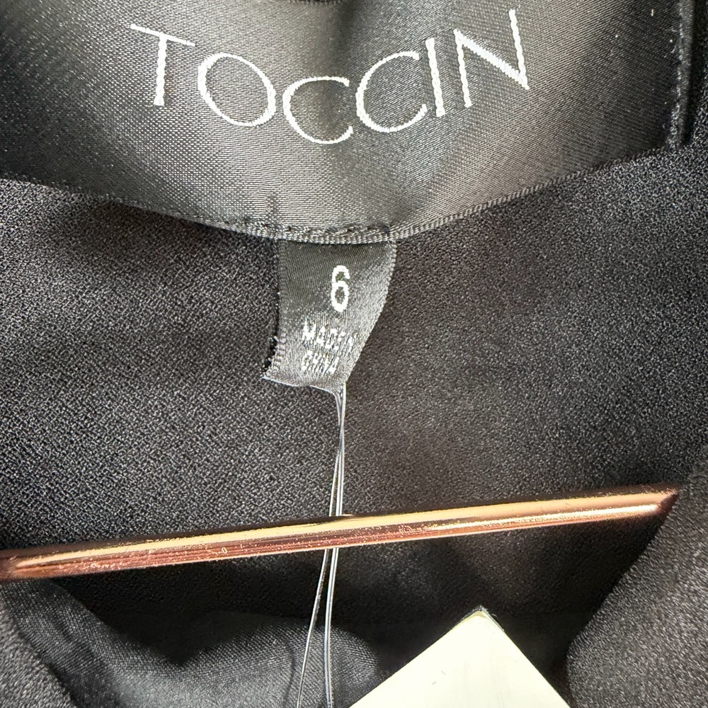 Toccin Charlie Belted Wool Safari Blazer Size 6 $795 Retail - Picture 11 of 13